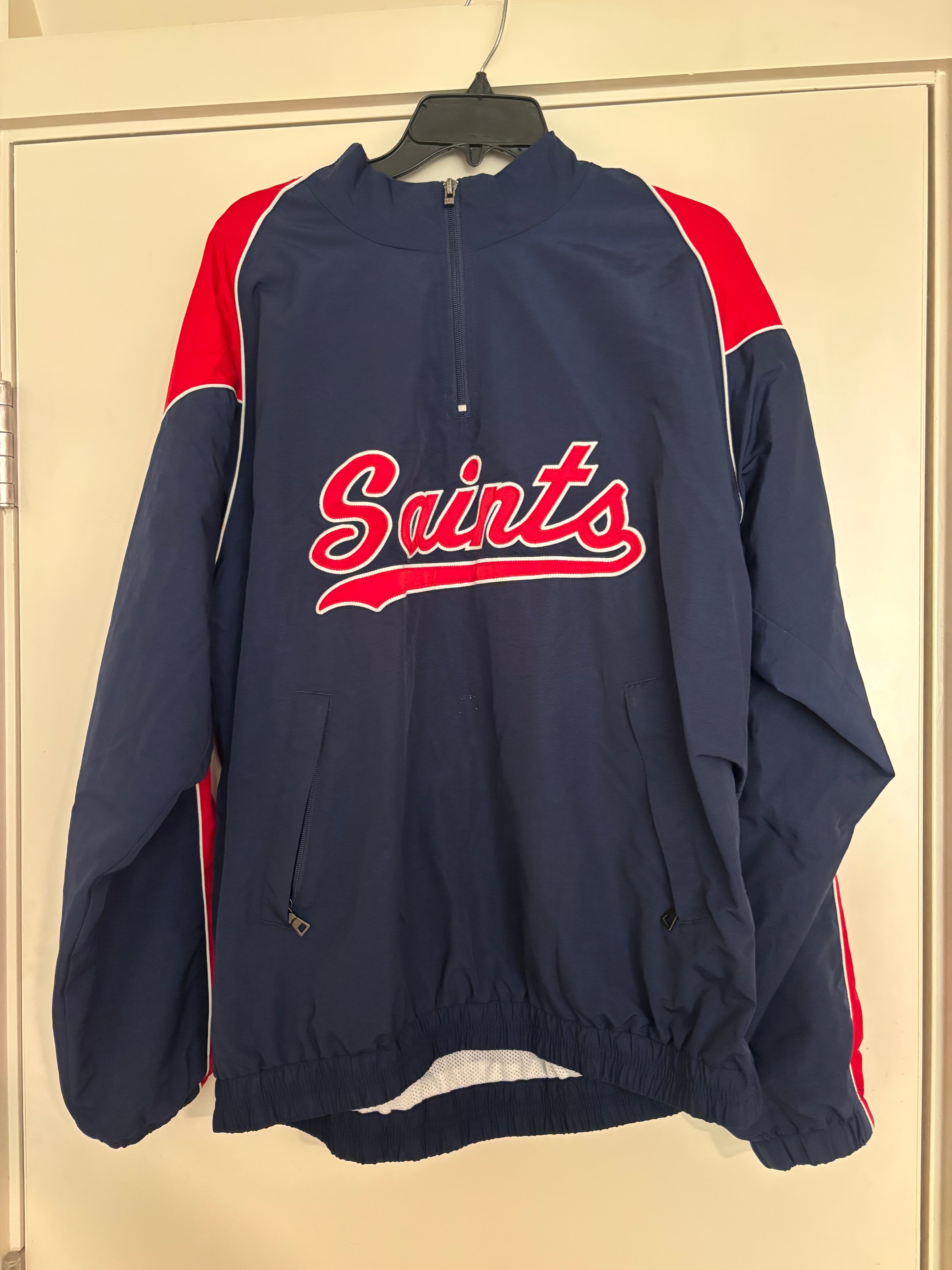 Saints Long-Sleeve Zip Up