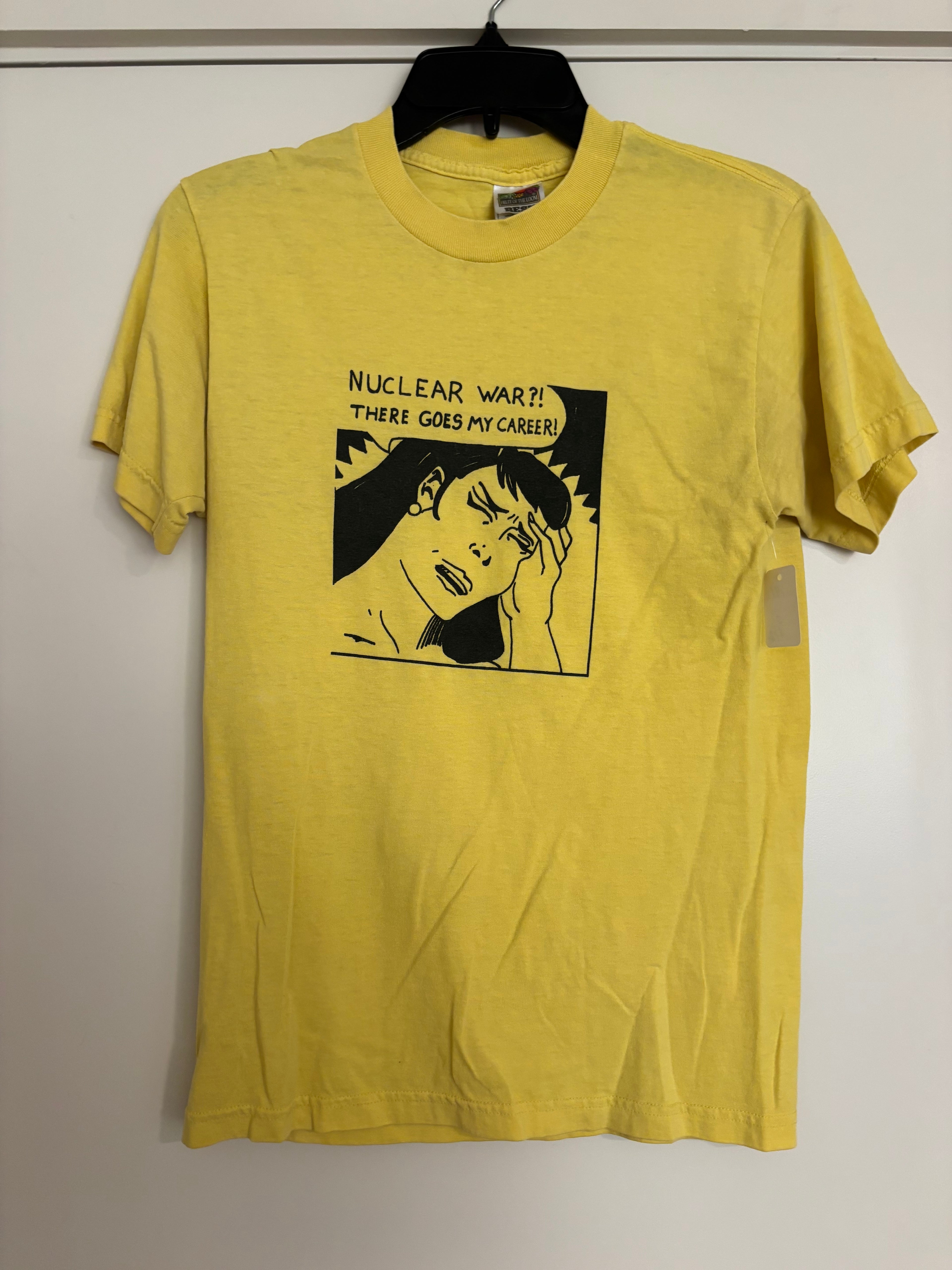 Vintage 80s Nuclear War?! There Goes My Career! Shirt